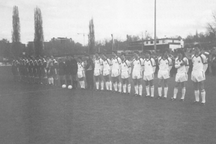 Bittere Niederlage für den BFV im Länderpokalfinale 1992 gegen Hessen.