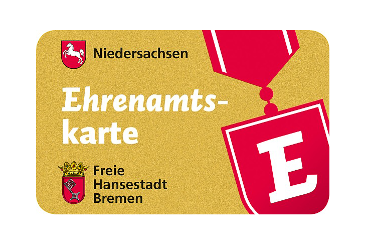 Das ist das Ding: die Ehrenamtskarte der freien Hansestadt Bremen. (Foto: Stadt Bremen)
