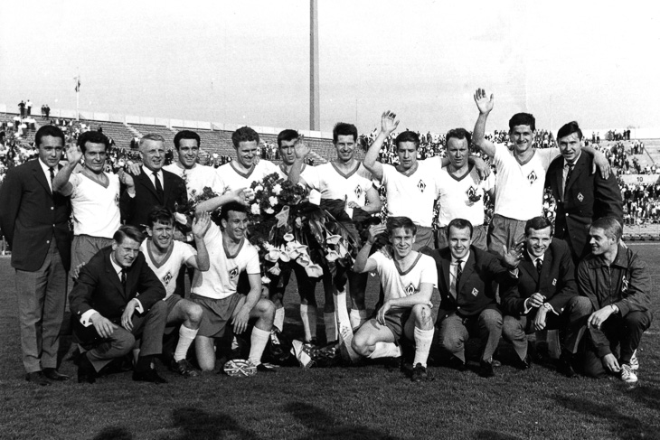 1965 holt der SV Werder Bremen die erste Deutsche Meisterschaft. (Foto: imago images/Horstmüller)