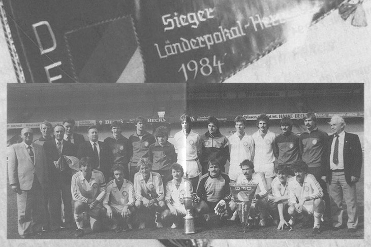 Jubel in ganz Bremen: Die Herrenauswahl holt 1984 den Amateur-Länderpokal an die Weser. (Foto: Archiv)