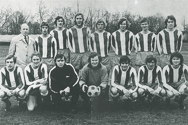 Die Mannschaft der Werder Amateure im Jahr 1972. (Foto: Archiv)