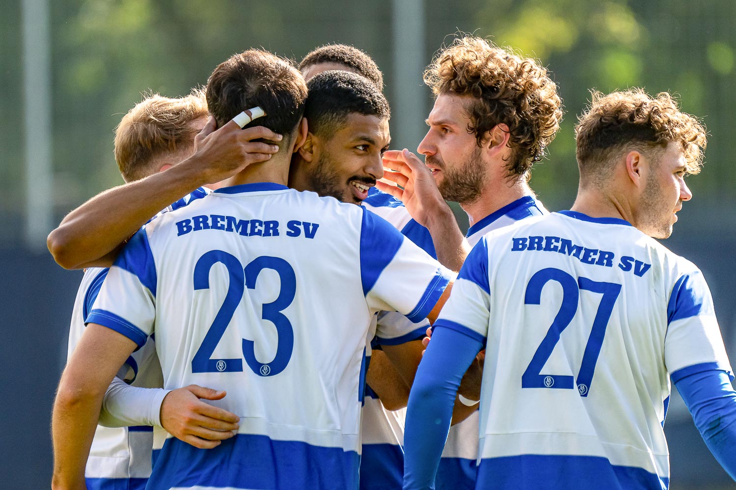 Der Bremer SV zieht souverän ins Viertelfinale ein. (Foto: Sven Peter - spfoto.de)