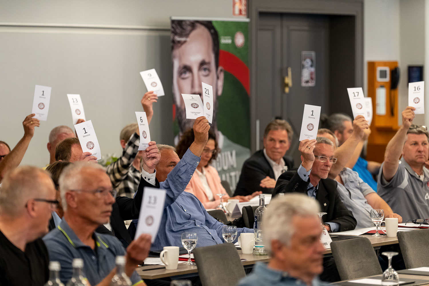 Die Delegierten beschlossen etliche Anpassungen der Satzung und Ordnungen. (Foto: Sven Peter - spfoto.de)
