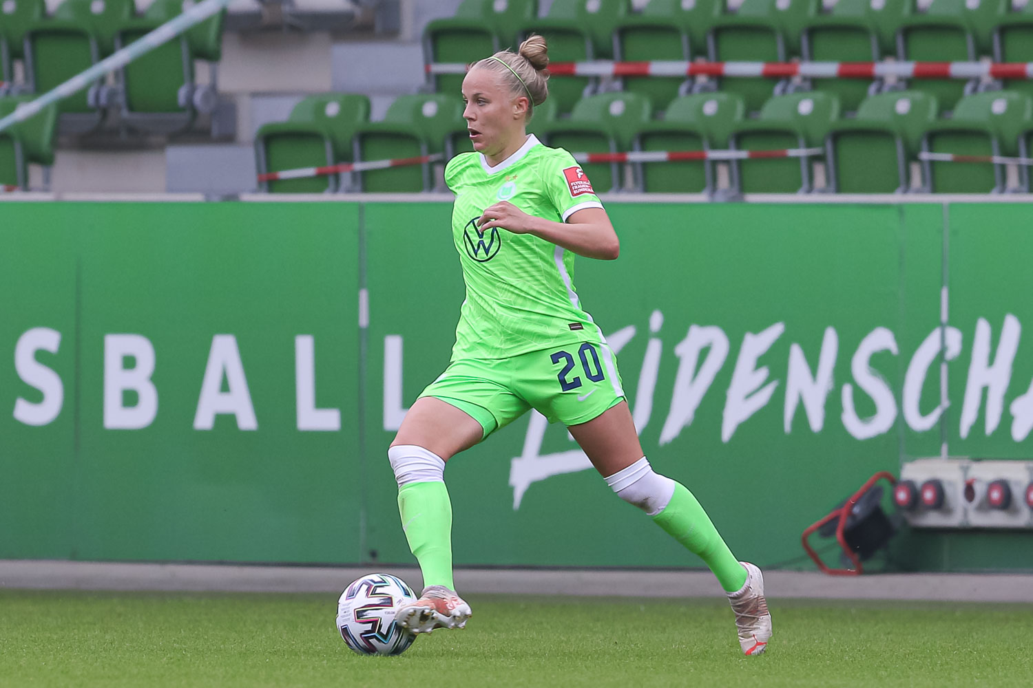 Pia Wolter spielt beim VfL Wolfsburg und hat bereits für die DFB-Elf auf dem Platz gestanden. (Foto: Oliver Baumgart)