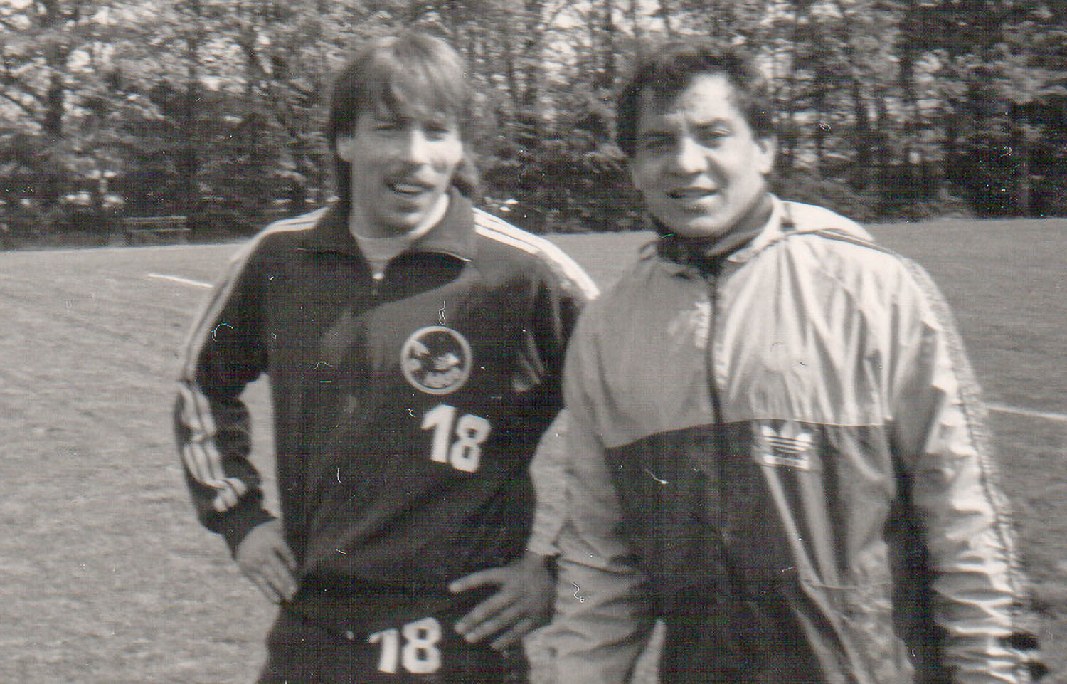 Trainer-Urgesteine unter sich: Wilfried Zander (l.) absolvierte unter anderem mit Felix Magath die Ausbildung zum Fußball-Lehrer. (Foto: Archiv)